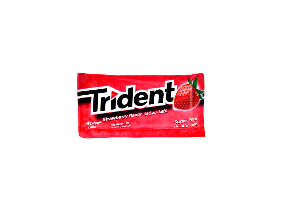 Chewing Gum Strawberry sans sucre - 3x 45 g WINE…