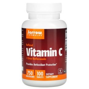 Jarrow Formulas, Vitamine C, 750 mg, 100 comprimés